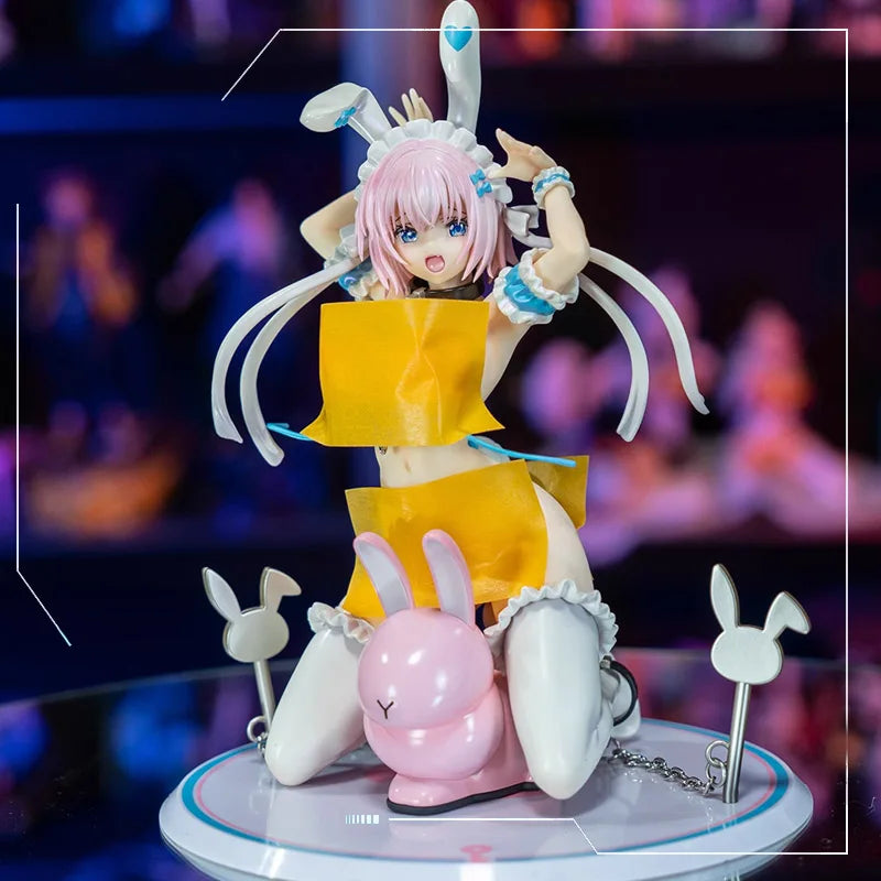 195MM NSFW AmiAmi Pleiades Rocket Boy Usano Mimomo Anime Bunny Girl 1/7 PVC Action Figure Toy Collectible hentai Model Doll gift