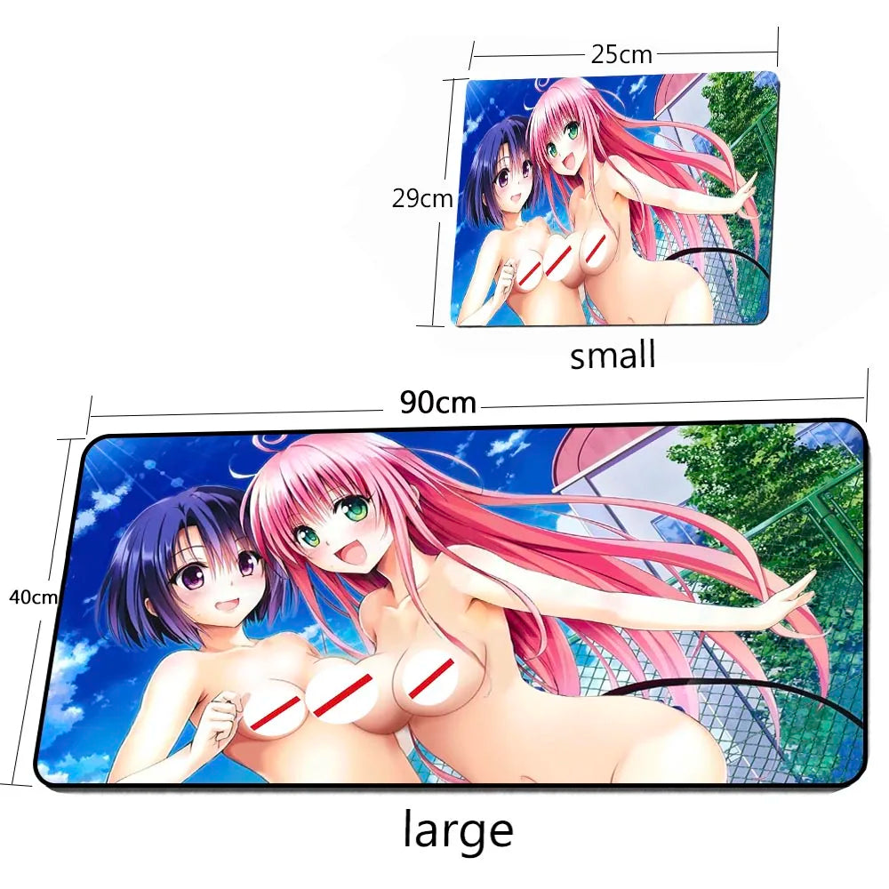 Busty Sexy Bikini Girl Anime Mouse Pad Laptop Gaming Accessories Keyboard Carpet Computer Desktop Gamer Large Mouse Pad Desk Mat