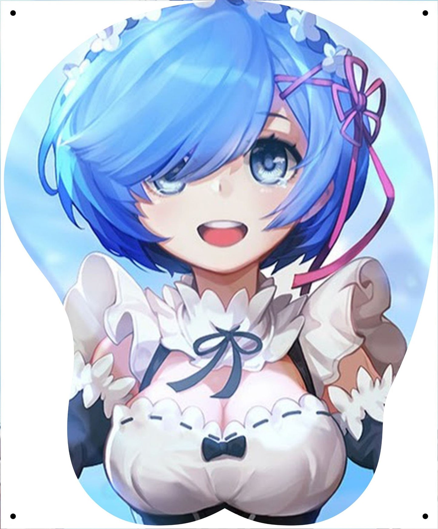 Anime Re:life In A Different World From Zero Mouse Pad Cute Ram Rem 3d Wrist Office Game Silicone Mouse Mat Computer Accessories