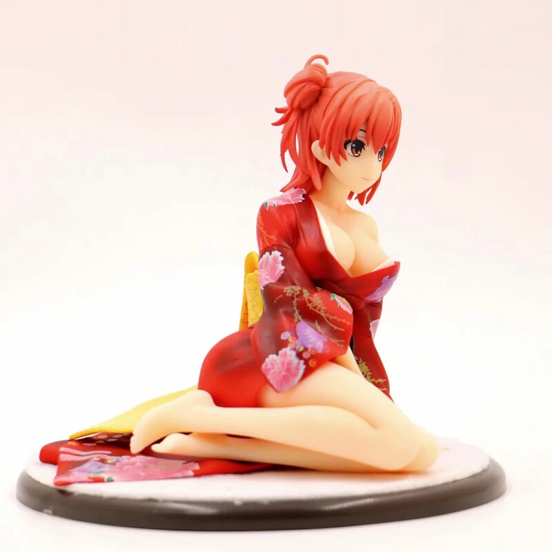 13cm My Teen Romantic Comedy SNAFU 2 Anime Figure Yui Yuigahama Action Figure Yui Yuigahama Kimono Ver. Figurine Adult Model Toy