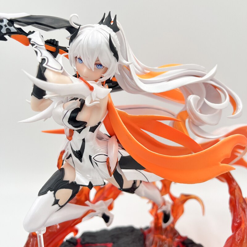 25cm Honkai Impact 3rd Kiana Kaslana Sexy Anime Girl Figure Houkai Gakuen Kiana Action Figure Adult Collectible Model Doll Toys