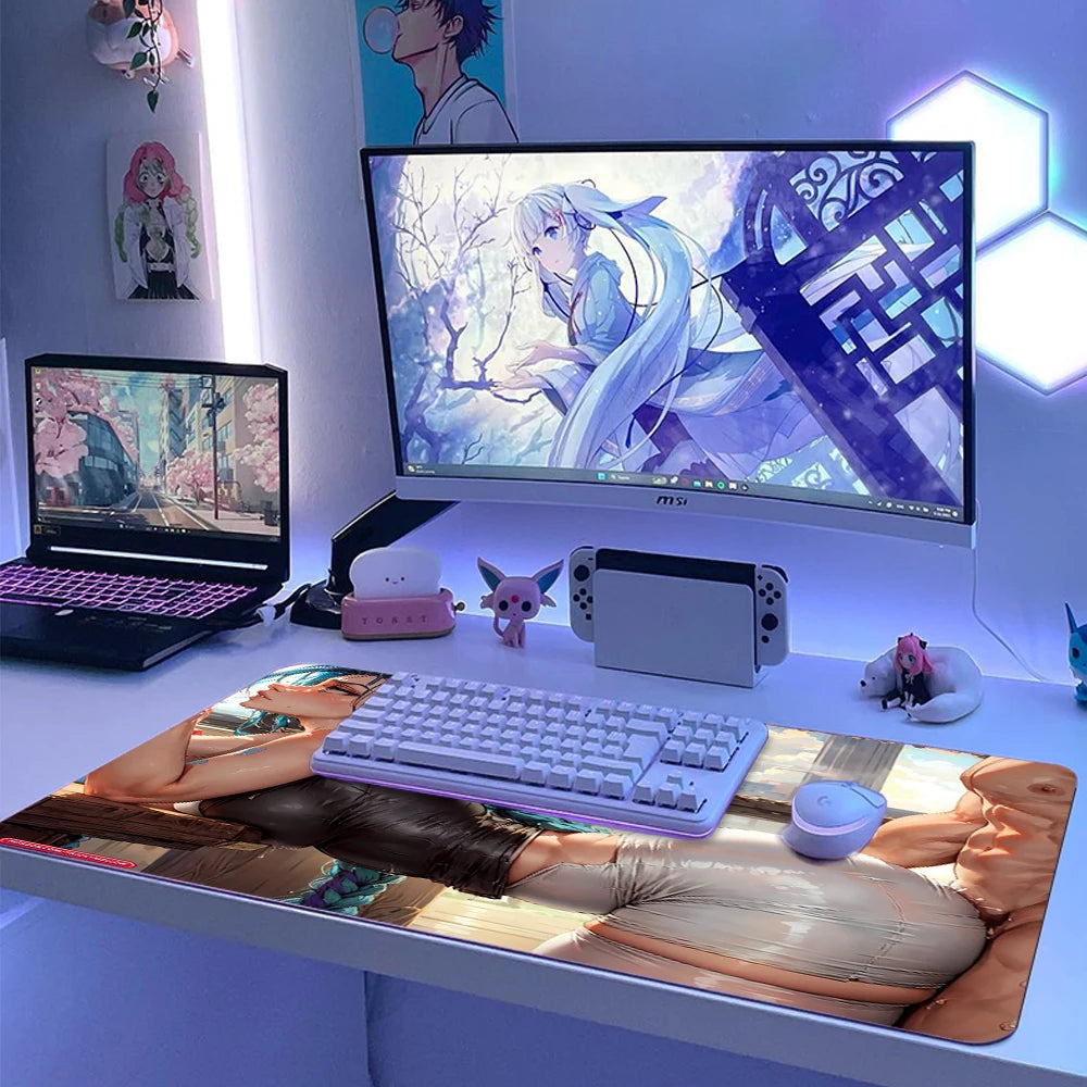 Sex Large Mouse Pad Hip Mousepad Sexy Play Mat Anime Womanizer Butt Keyboard Rug Booty Office Desk Accessories Gamer Carpet Xxl