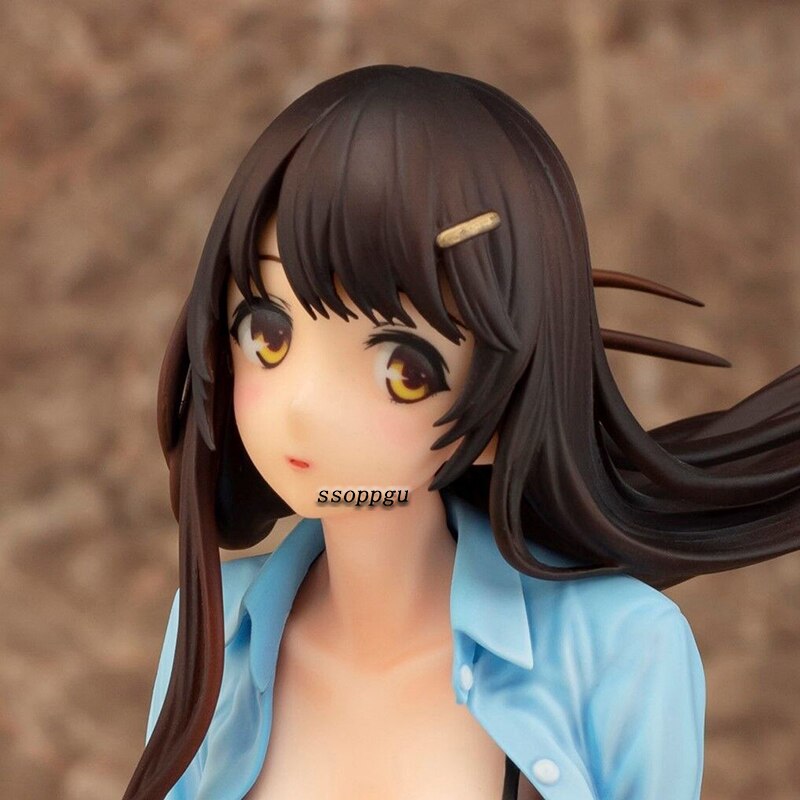 25CM Daiki Kougyou Anime My Lover Senior Lan Figure Table Girl Toys Gift Doll Collection PVC Action Figure Model Toys