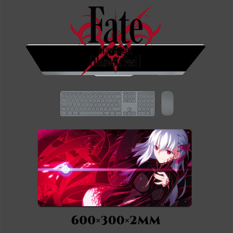 Fate/Stay Night Matou Sakura 3D Chest Mouse Pad Big Anime Cute Manga MousePad with Wrist Rest Oppai XXL Large Gaming Desk Mat