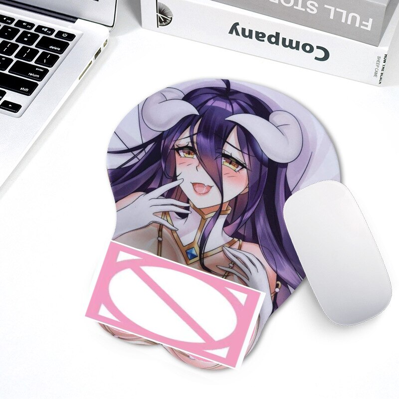 One Piece Anime Boa Hancock Creative 3d Silicone Mouse Pad Animation Sexy Breast Hand Mouse Pad Sexy Beauty Chest Mousepad