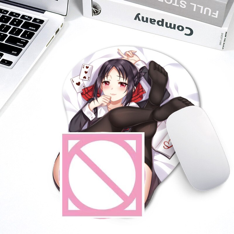 DATE A LIVE One piece Himekawa Yoshino Boa Hancock Anime Mouse Pad with Wrist Support Anti Slip Silicone Hand Rest 3D Mice Mat