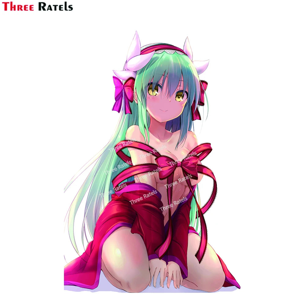 Three Ratels H652 Sexy Anime Girl Kiyohime Fate Sticker Decoration Suitcase Skateboard Waterproof PVC Sticker Wholesale