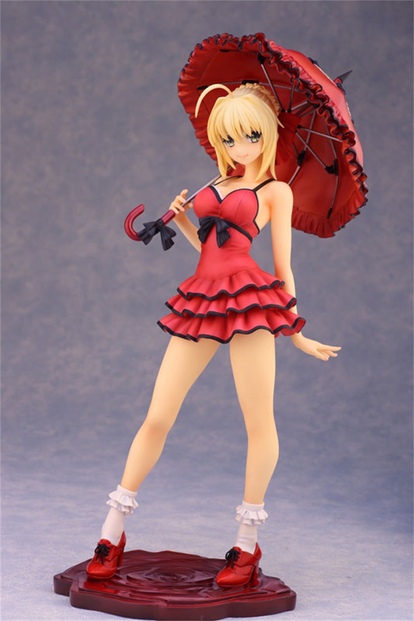 20cm Fate/Extra CCC Nero Claudius Saber Onepiece ver 1/7 PVC Cute Sexy Girl Anime Figure Toy Hentai Model Dolls Collection Gift