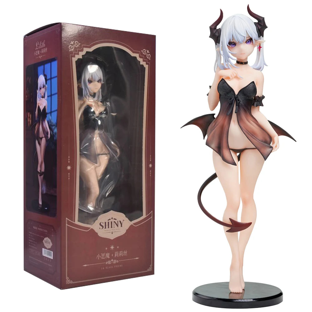 25cm Hentai Animester Little Demon Lilith Anime Girl Figure Insight Yulis Action Figure Collectible Model Doll Toys PVC Boxed