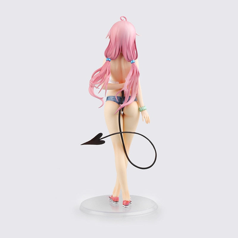 22cm Anime To Love Action Figure Succubus Lala Satalin Deviluke Swimsuit Sexy Girl Doll PVC Collectible Model Toy kid Gift