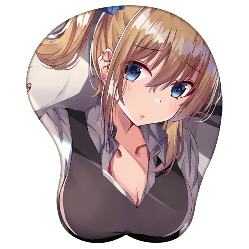 Chika Shirogane Kei Hayasaka Ai 3D Silicone Mousepad Kaguya Sama Love Is War 3D Wristband Mouse Pad Anime 3D Wrist Rest MouseMat