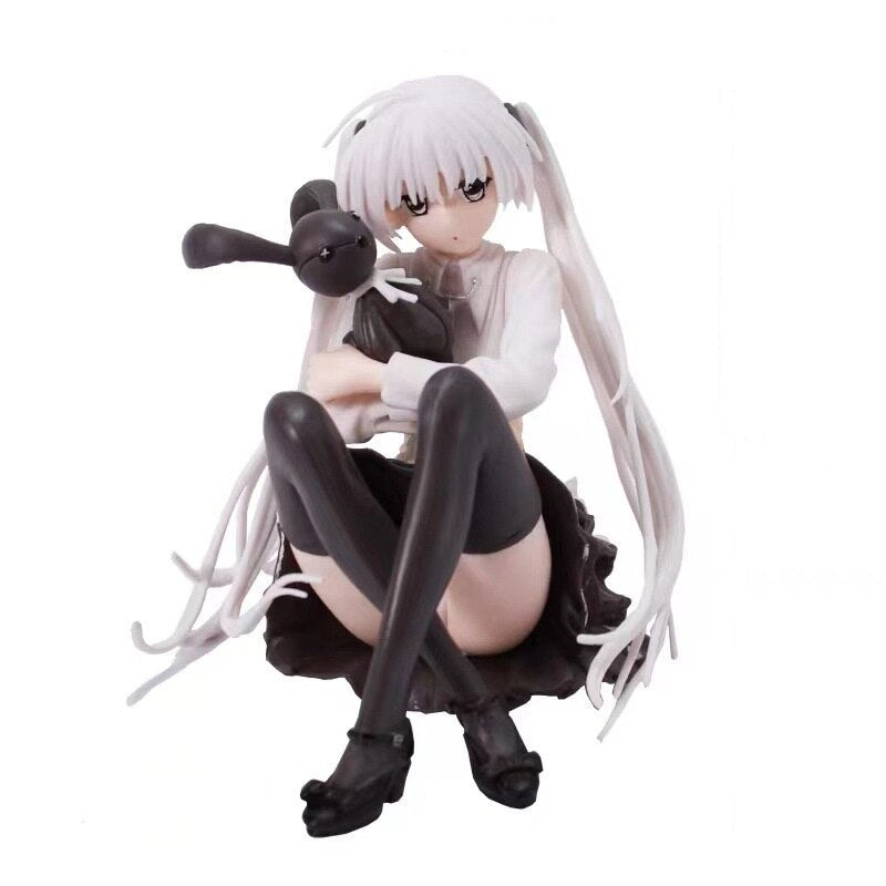 9CM Anime Figure Kasugano Sora Rabbit Hugging Version Car Decoration Action Figurine PVC Kawaii Onboard Ornament Model Doll Toys