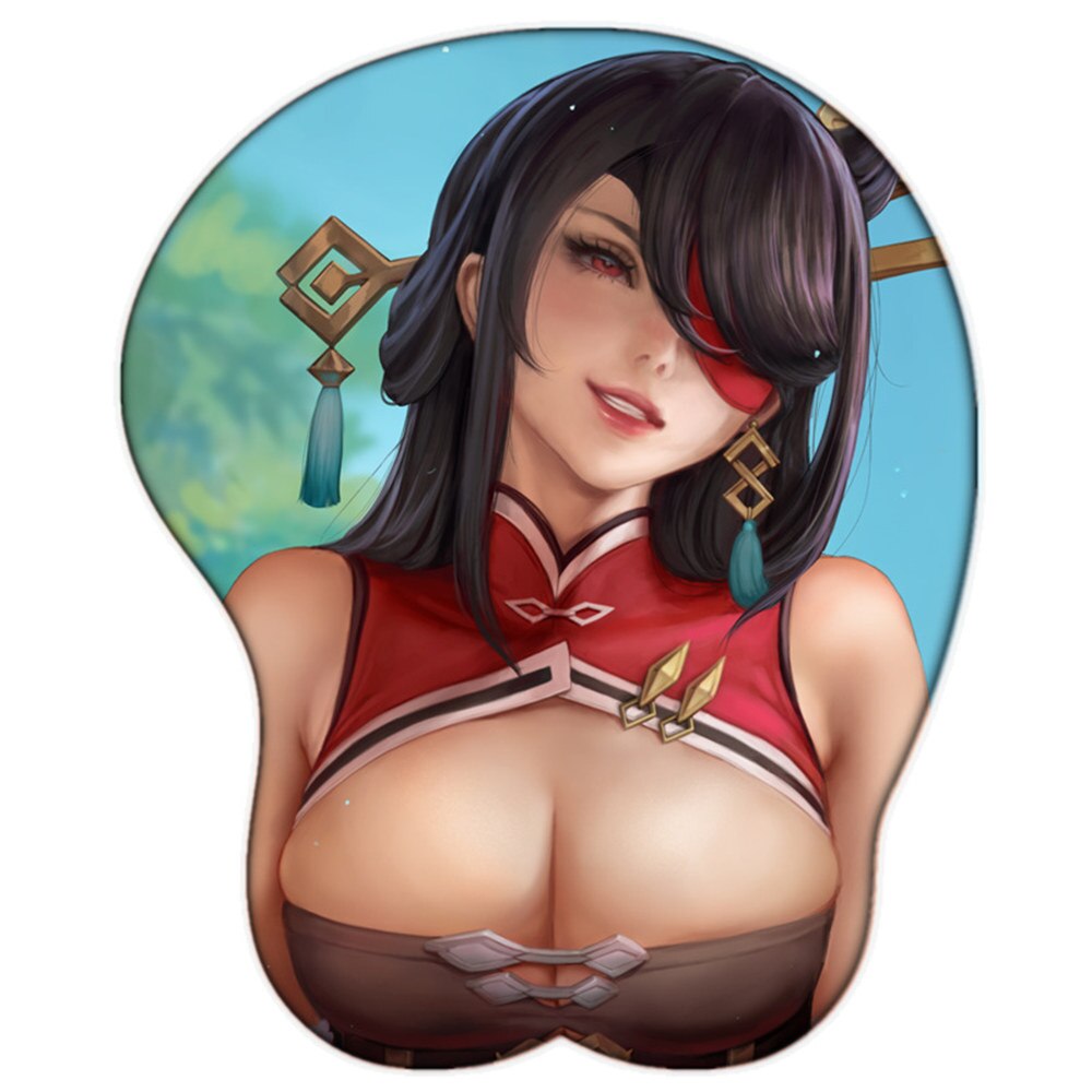 3D Boobs Mousepad | Oppai Ass Tits Mouse Pad | Silicone boobs mousepad