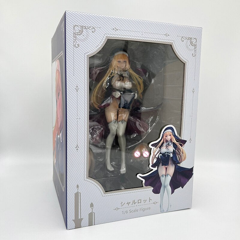 26cm Original Character Charlotte Sexy Anime Figure Kobayashi Vibrastar Action Figure Adult Collection Model Doll Toys Gifts