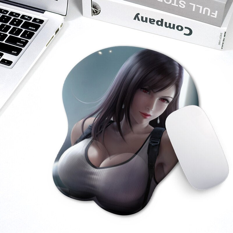 3D Boobs Mousepad | Oppai Ass Tits Mouse Pad | Silicone boobs mousepad