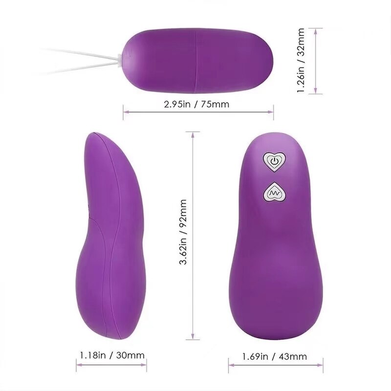 20 Speeds Portable Wireless Waterproof Vibrators Remote Control Women Vibrating Egg Body Massager Sex Toys Adult ProductsTD0066