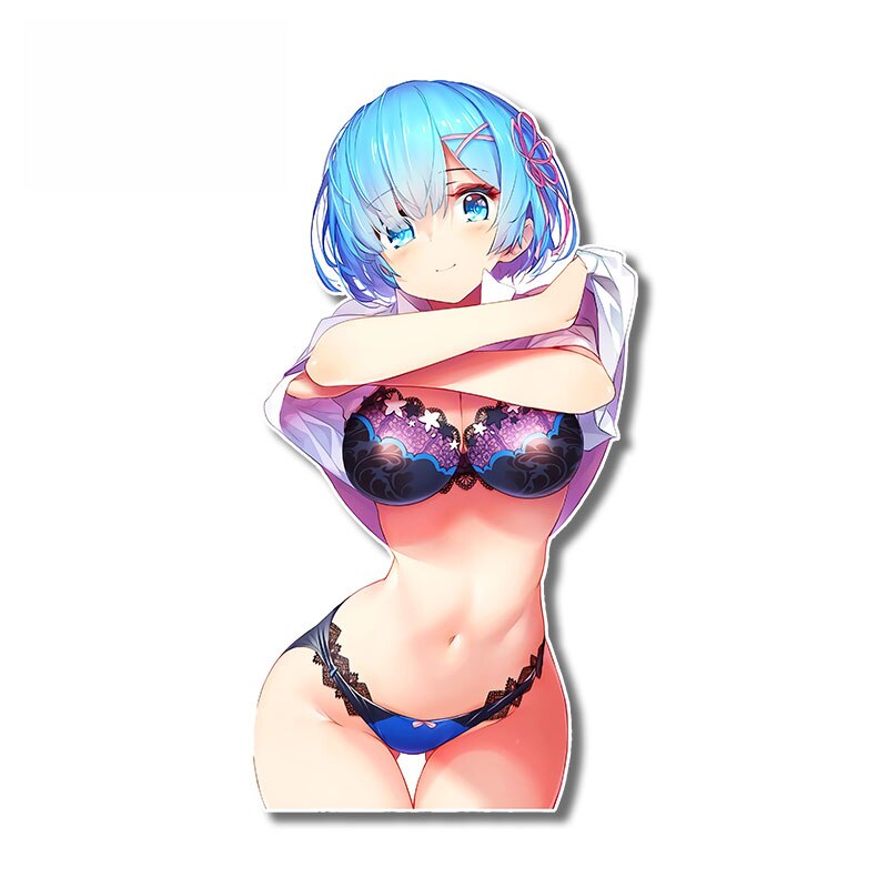 Sexy anime girl Sticker | Bikini Anime girl stickers | Sexy swimsuit stickers | underwear car stickers decal anime cute car accessories decoration