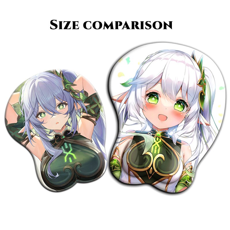 3D Boobs Mousepad | Oppai Ass Tits Mouse Pad | Silicone boobs mousepad