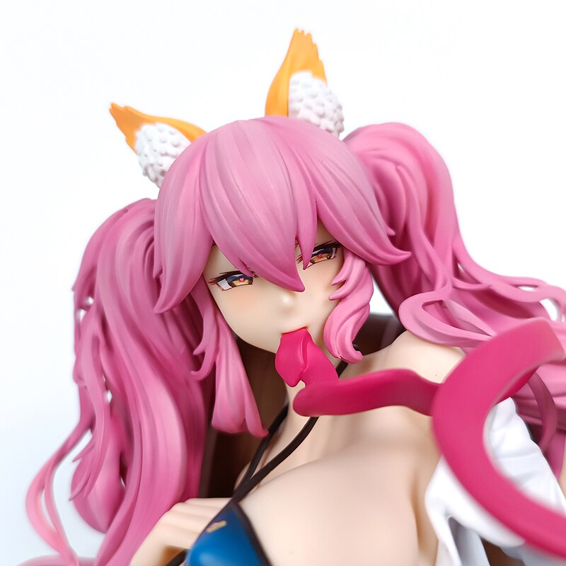 14cm Soft Fate/Extella Tamamo no Mae Sexy Nude Girl Model PVC Anime Action Hentai Figure Adult Collection Model Toys Doll Gifts