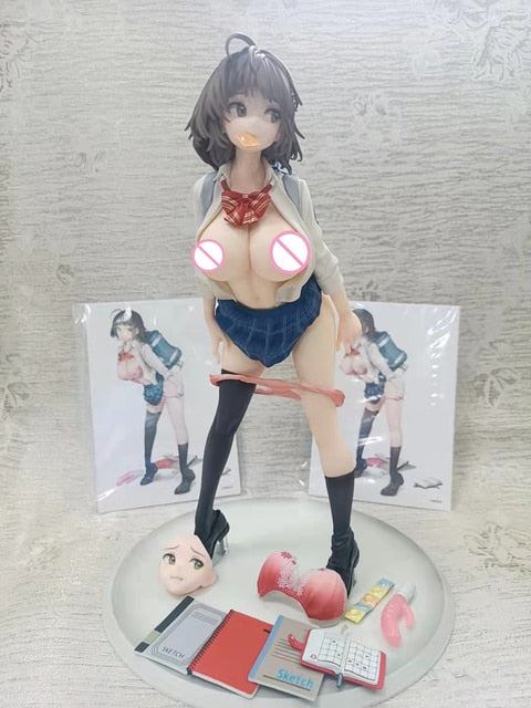 Anime Native Skytube Pink Charm Hougu Souji Hayasaka Yui Sexy Girl Figure Anime Toys PVC Action Collection Model Doll Toy Gift