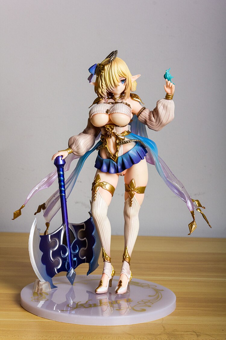 VERTEX Elf Village Archeyle Priscilla Kukuru Japanese Anime Sexy Girl PVC Action Figure Toy Statue Adults Collection Model Doll