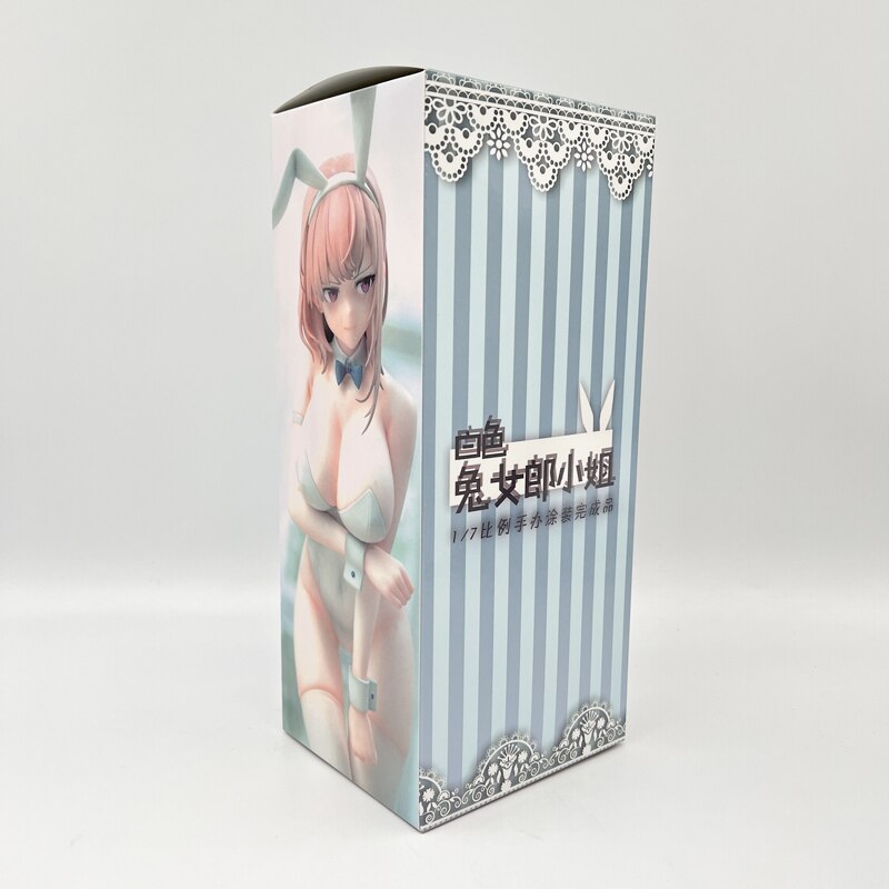 23cm Astrum Design White Bunny Girl Sexy Anime Figure Anna Hananoi illustration by Kai Tomohiro Action Figure Model Doll Toys