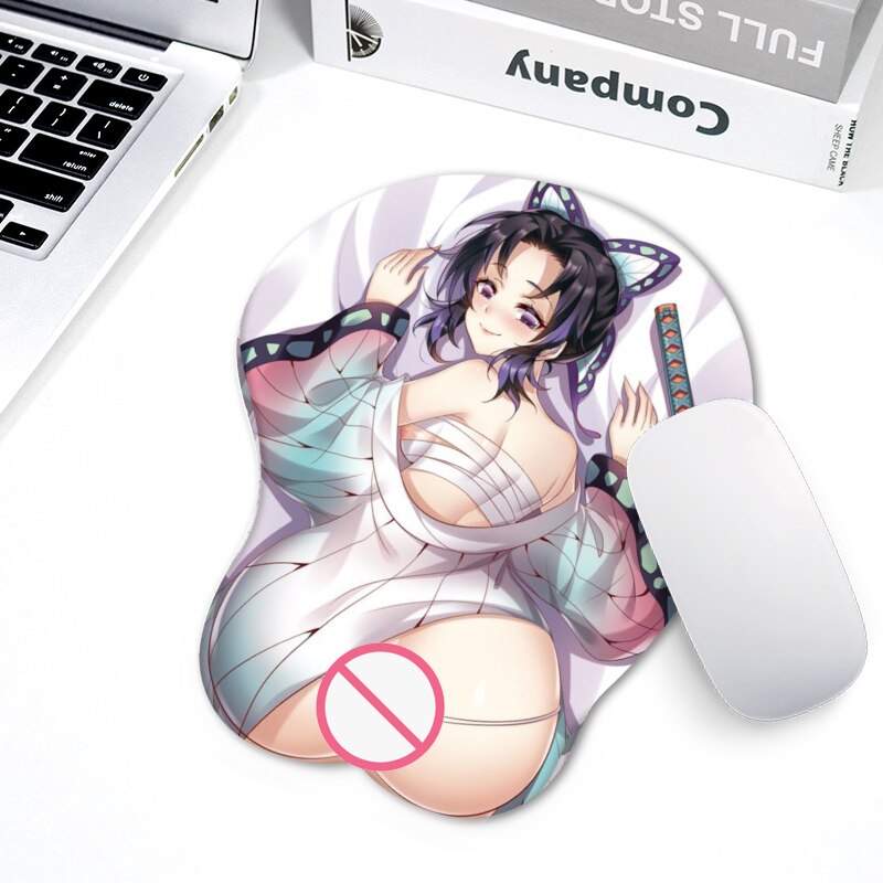 3D Boobs Mousepad | Oppai Ass Tits Mouse Pad | Silicone boobs mousepad