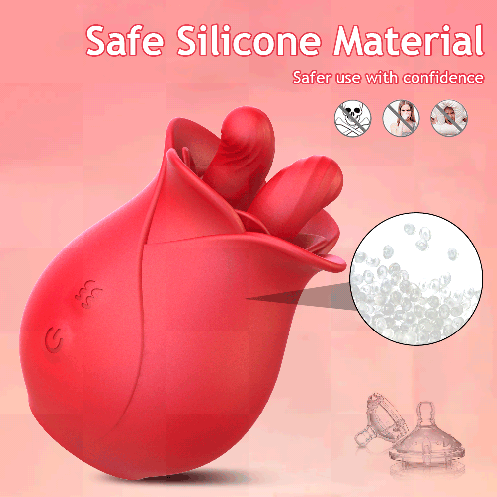 Clitoral Tongue Licking Rose Toy Clitoris G Spot Dual Wiggling Stimula K-Minded Clitoral Tongue Licking Rose Toy Clitoris G Spot Dual Wiggling Stimula K-Minded