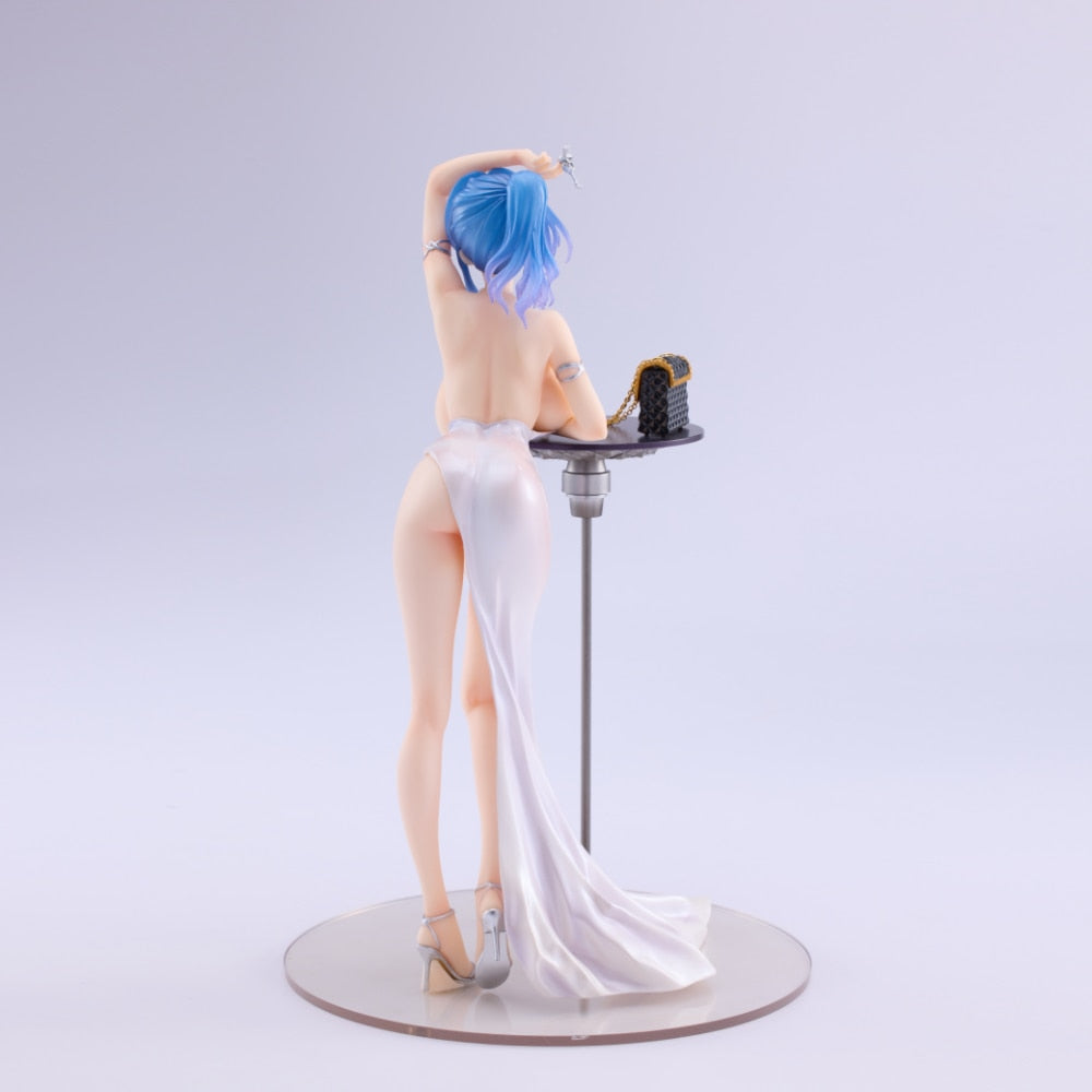 25CM Azur Lane Anime Sexy Girl St. Louis 1/7 Dress Ver PVC Action Figure Game Statue Adults Collection Model Doll Toys Gifts