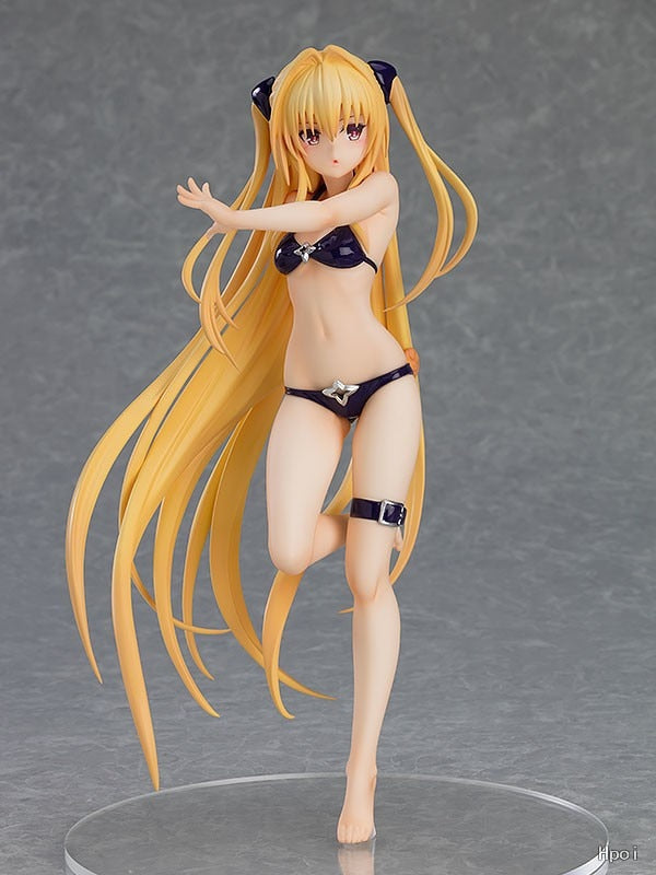 Max Factory To LOVE Ru Darkness Momo Belia Deviluke Golden Darkness Anime Girl PVC Action Figure Toy Collection Model Doll 19CM