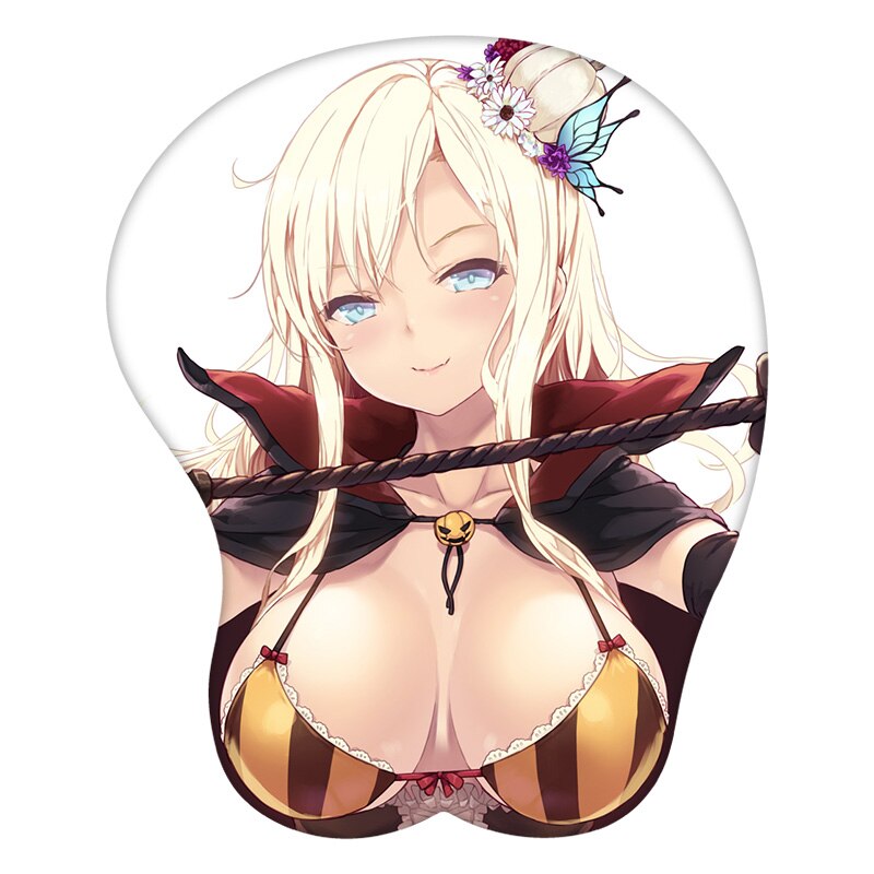 Kashiwazaki Sena Boku Wa Tomodachi Ga Sukunai 3D Mouse Pad Anime Wrist Rest Silicone Sexy Creative Gaming Mousepad Mat