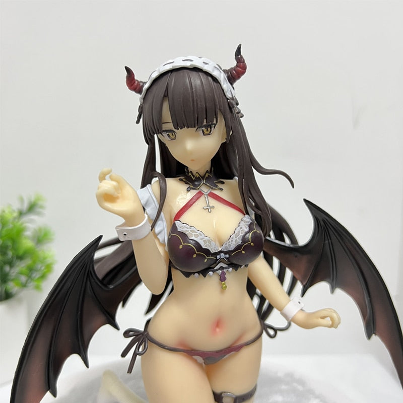 18cm Skytube Charm Taya Sexy Anime Figure AIKO Charm Taya Devil Maid Action  Figure Taya Figurine Collectible Model Doll Toys