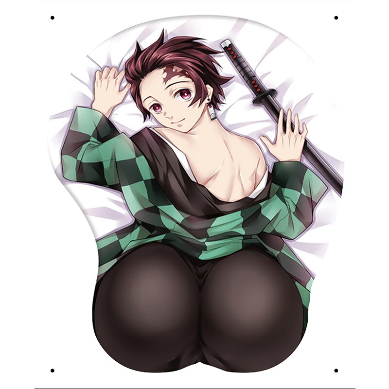 3D Boobs Mousepad | Oppai Ass Tits Mouse Pad | Silicone boobs mousepad