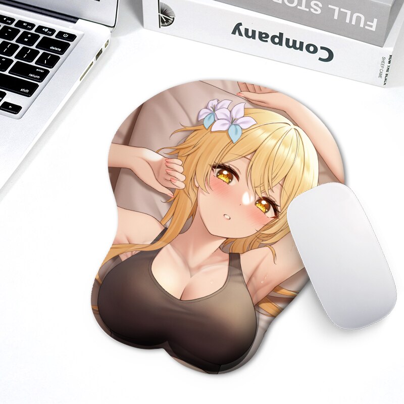 3D Boobs Mousepad | Oppai Ass Tits Mouse Pad | Silicone boobs mousepad