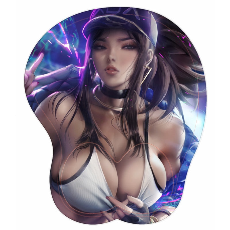 3D Boobs Mousepad | Oppai Ass Tits Mouse Pad | Silicone boobs mousepad