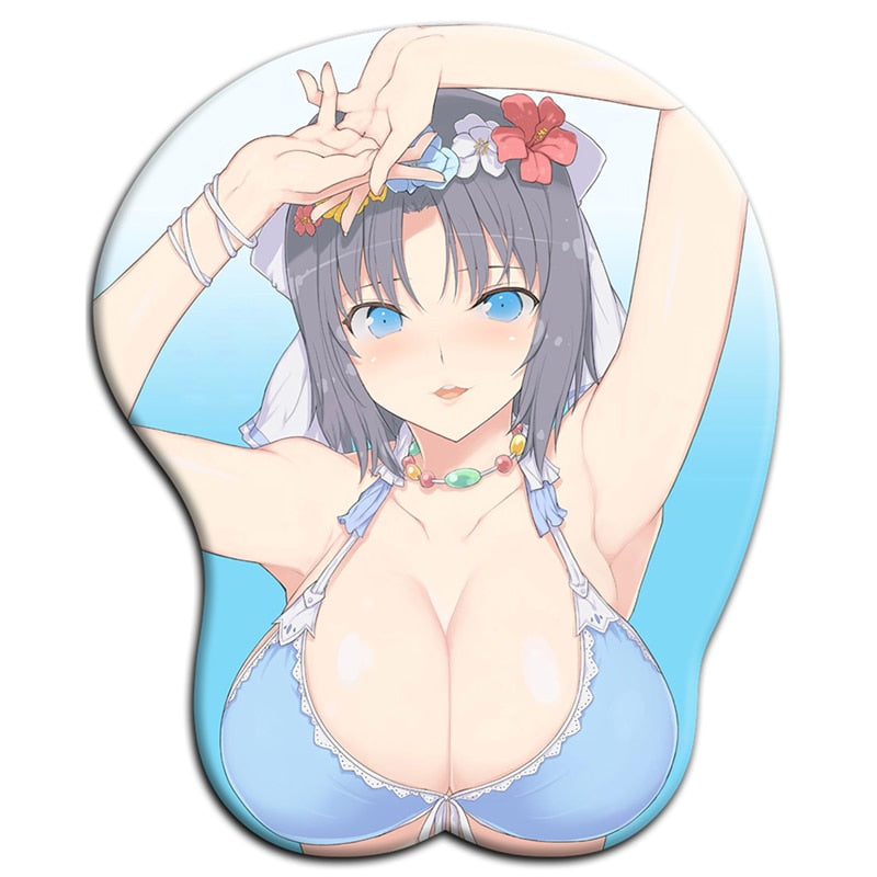 3D Boobs Mousepad | Oppai Ass Tits Mouse Pad | Silicone boobs mousepad