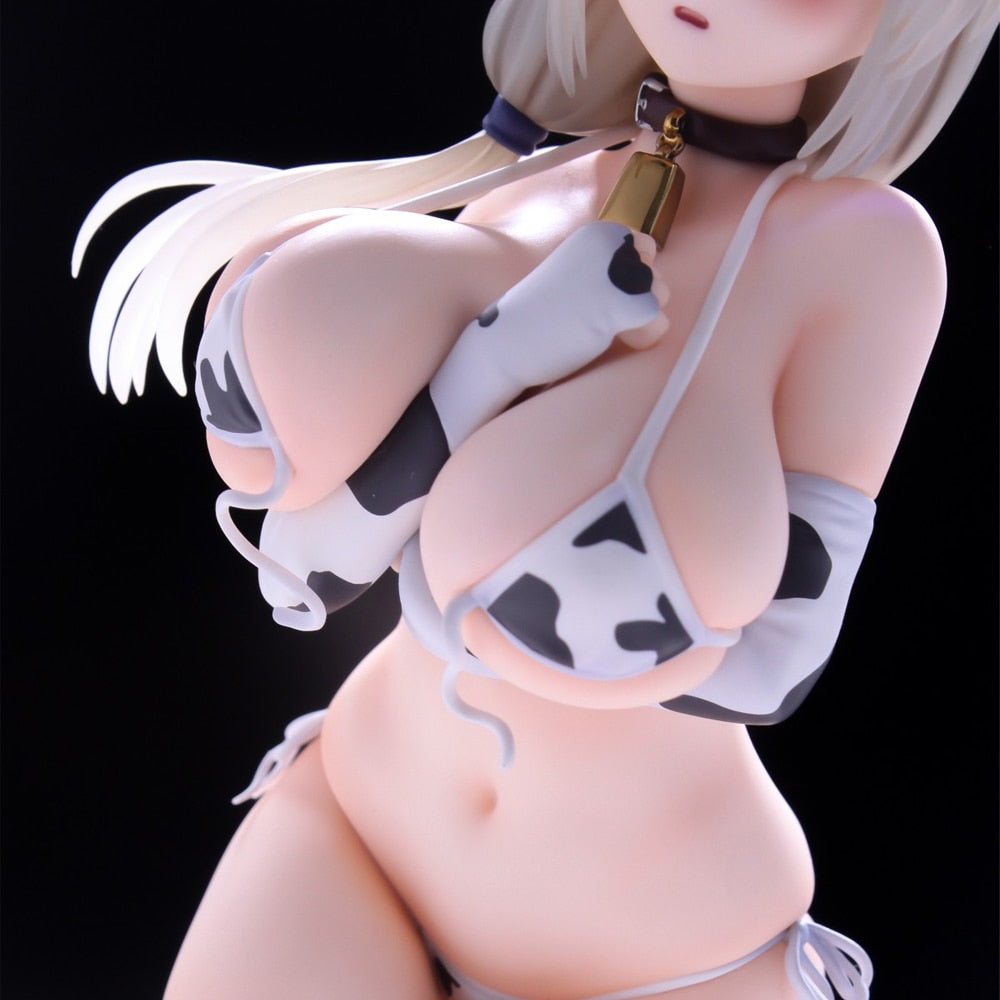 Zones.Toy Waifu Figurine Hentai Cow Girl Uzaki Tsuki 1/7 Sexy Cast Off Anime Girl Ecchi Figure Adult Collectible Model Toy Gift