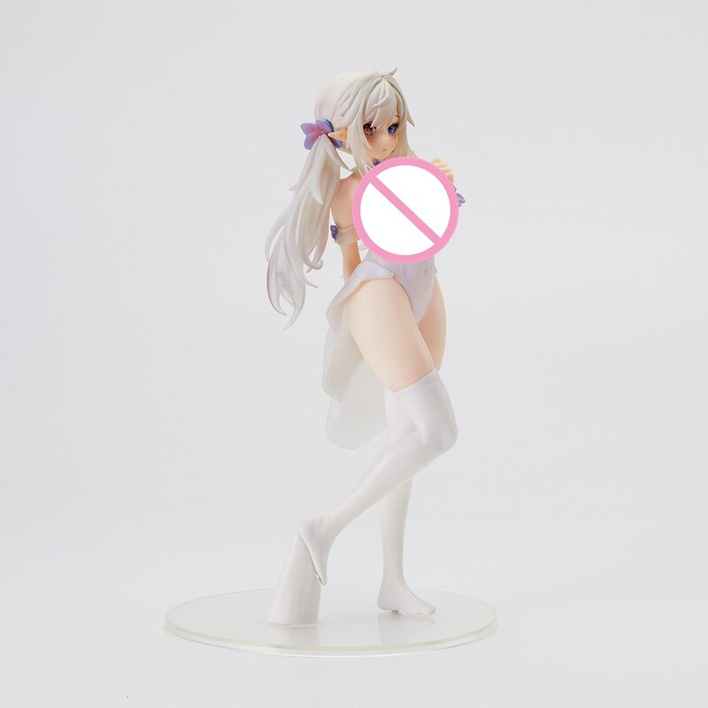 25cm Bfull FOTS JAPAN Sora Na Iro Anime Figure Pure White Erof Action Figure Girl Figure Aldult Collection Model Doll Toys