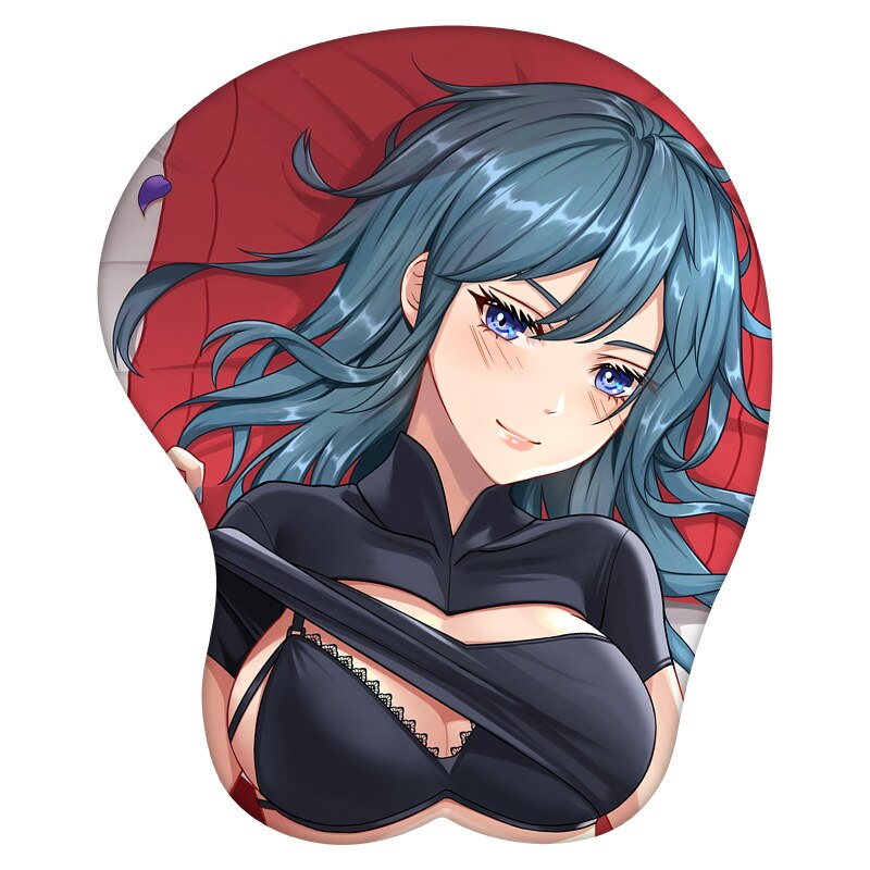 3D Mouse Pad Byleth Fire Emblem  Anime Wrist Rest Silicone Sexy Creative Gaming Mousepad Mat