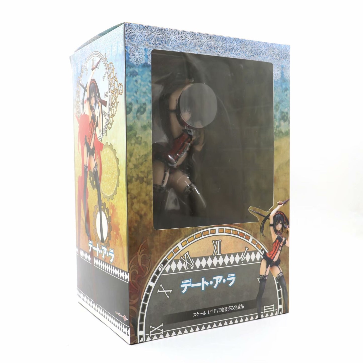 28cm Date A Live II Anime Figure Kurumi Tokisaki Action Figure Nightmare Kurumi Tokisaki Sexy 1/8 PVC Figurine Model Doll Toy