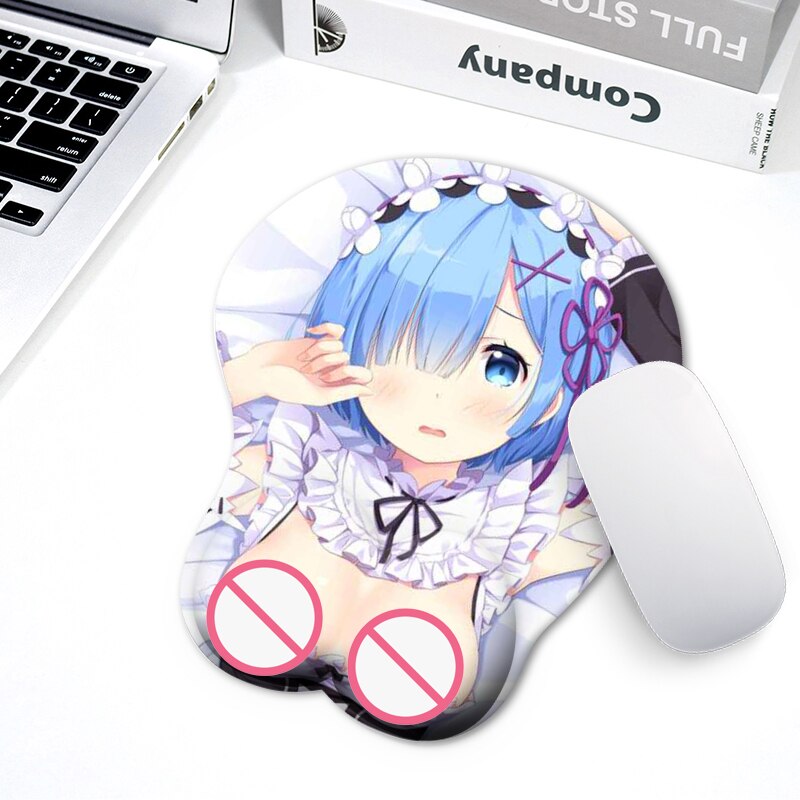 3D Boobs Mousepad | Oppai Ass Tits Mouse Pad | Silicone boobs mousepad