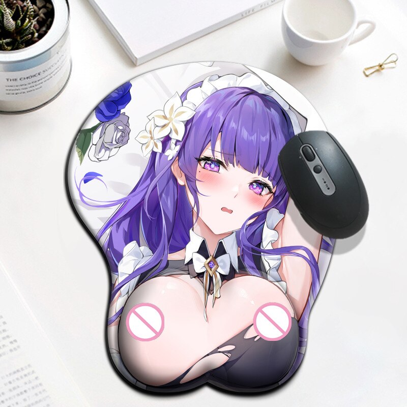 3D Boobs Mousepad | Oppai Ass Tits Mouse Pad | Silicone boobs mousepad