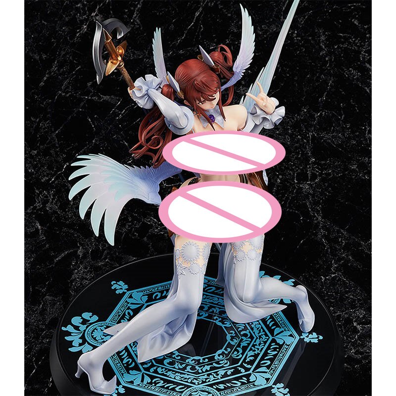 Native RAITA Pure White Magical Girl Sexy Girls PVC Action Figures Toys Japanese Anime Collection Model Dolls 24cm