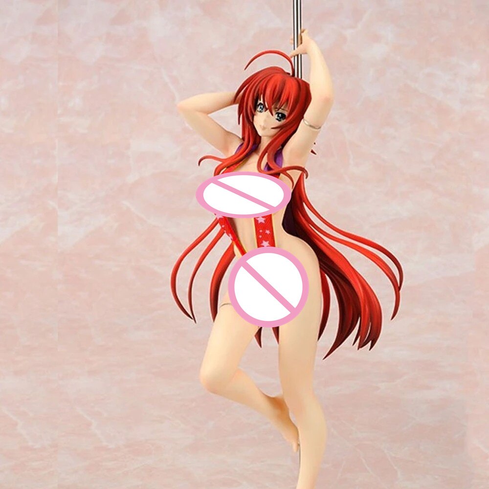 25cm High School DxD Sexy Rias Gremory Pole Dance Action Figure PVC New Collection Figures Toys Collection For Christmas Gift