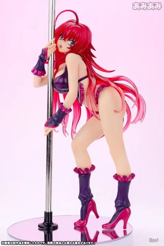 21.5cm NSFW Anime High School DxD HERO Rias Gremory Pole Dance ver 1/7 PVC Action Figure Toys Adults Collection Model Toy Gift