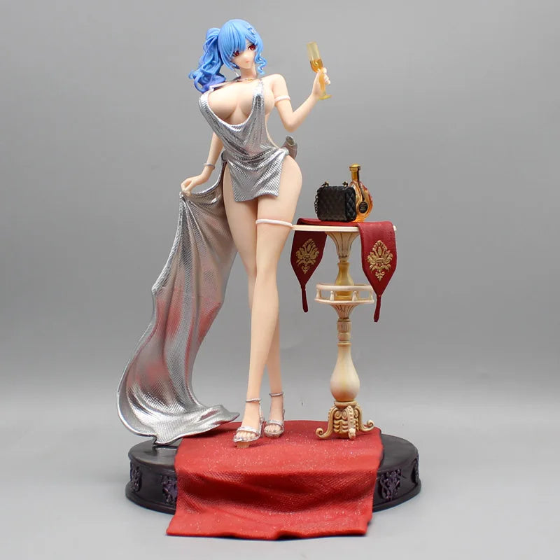 25CM Azur Lane Anime Sexy Girl St. Louis Belfast Iridescen PVC Action Figure Game Statue Adults Collection Model Doll Toys Gifts