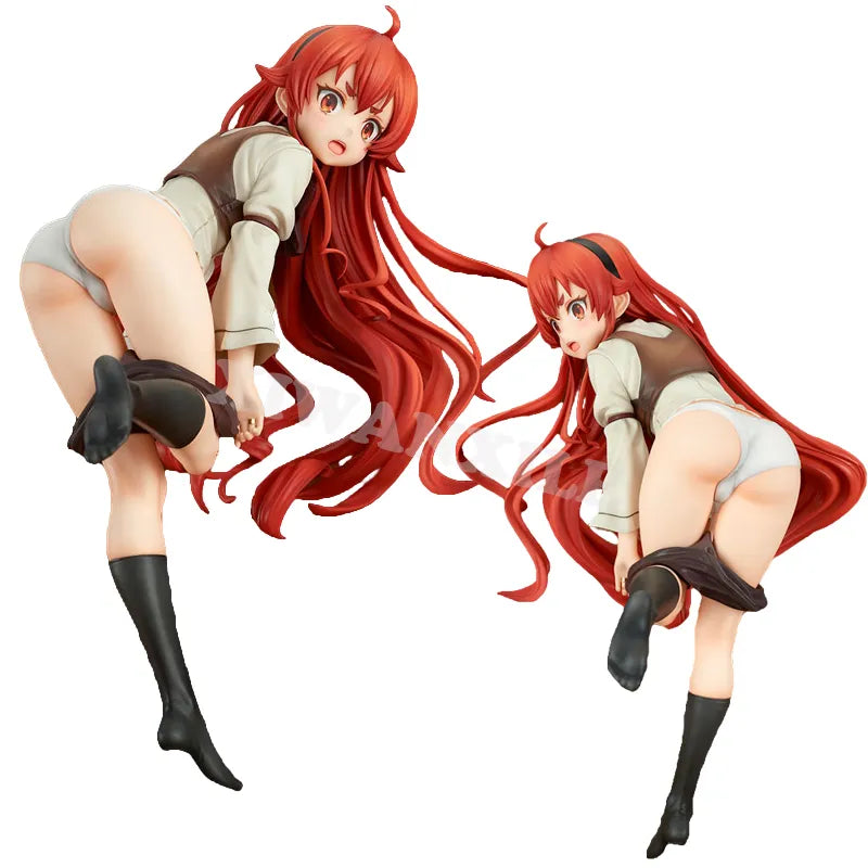 18cm Mushoku Tensei Jobless Reincarnation Sexy Girl Anime Figure Eris Boreas Greyrat Action Figure Collectible Model Doll Toys