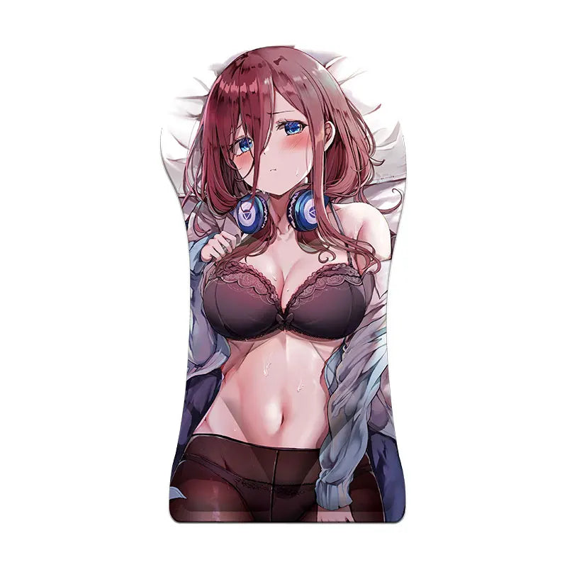 Genshin Impacto Kitagawa Marin Mouse Pad 3D Grande Mouse Pad, Descanso De Pulso Do Braço, Anime Oppai, Azur Lane Sexy PC Gamer