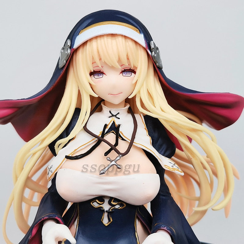 1/6 Scale Painted Figure Nun Charlotte Figure Vibrastar Kobayashi Adult Girl PVC Action Figure Collection Model Toys Gifts