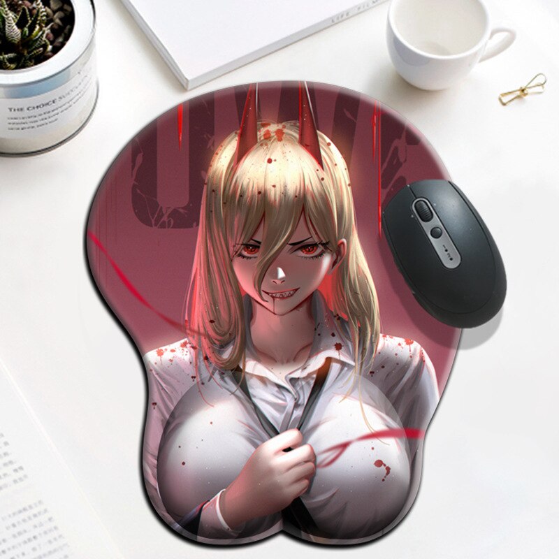 3D Boobs Mousepad | Oppai Ass Tits Mouse Pad | Silicone boobs mousepad